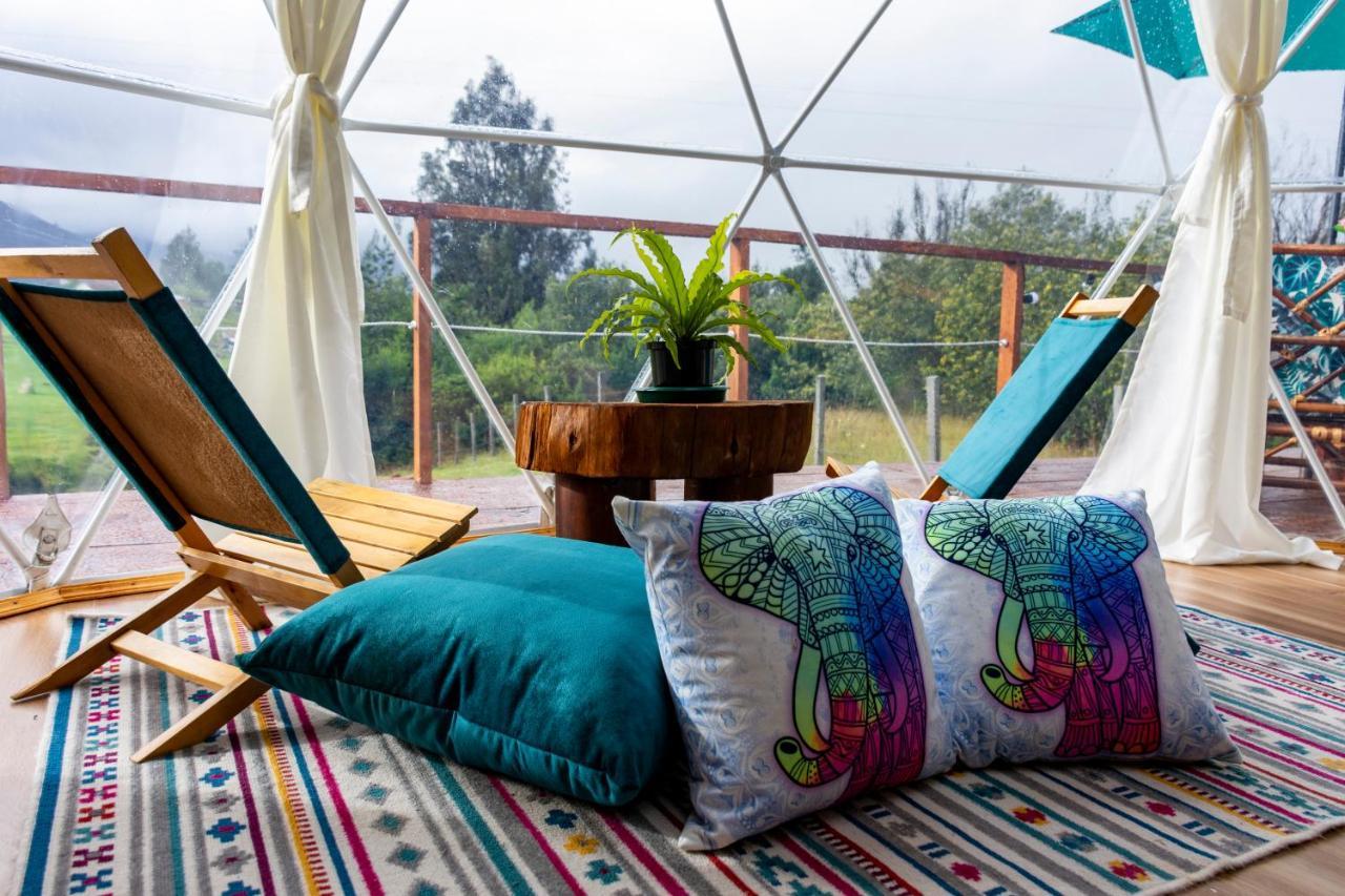 Glamping Claro De Luna 瓜塔维塔 外观 照片