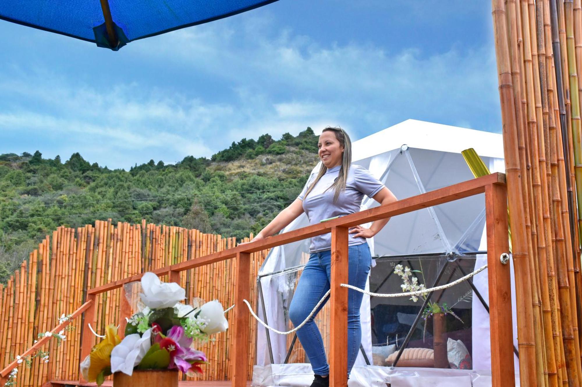 Glamping Claro De Luna 瓜塔维塔 外观 照片